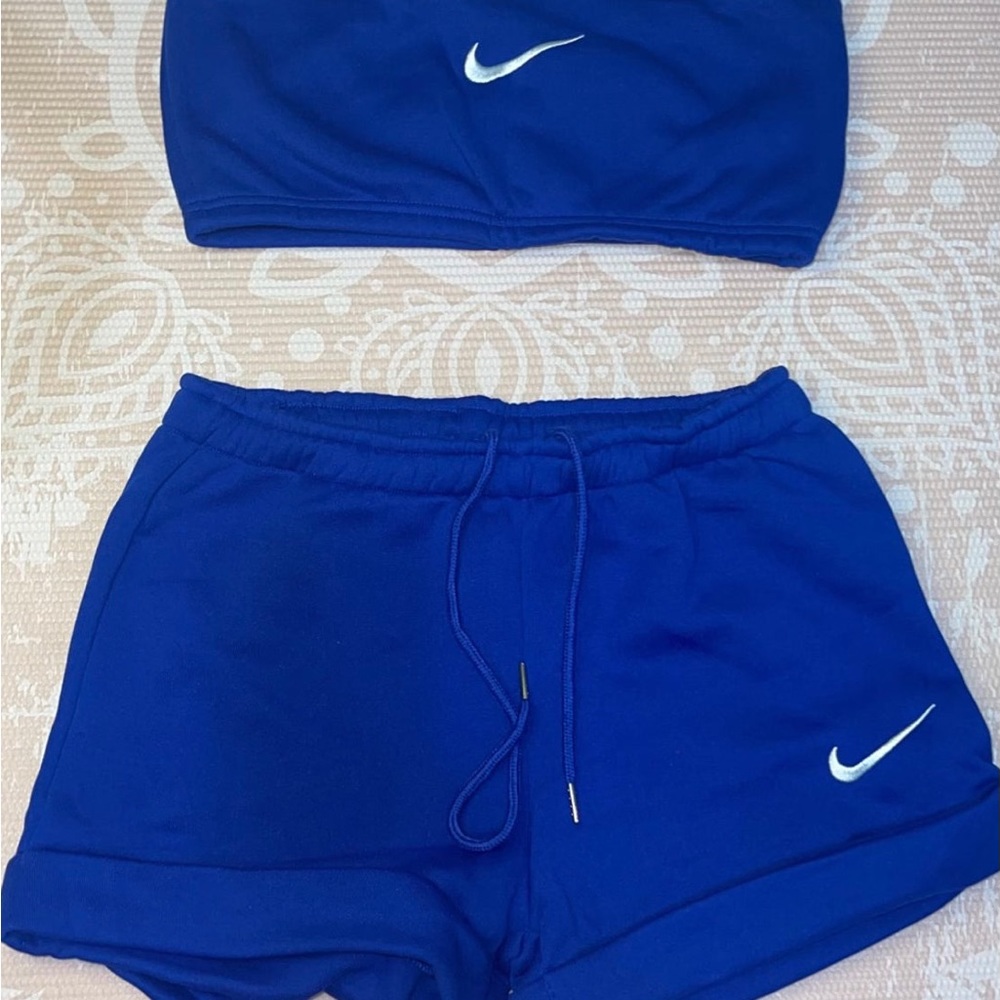 Blue Two-Piece Set